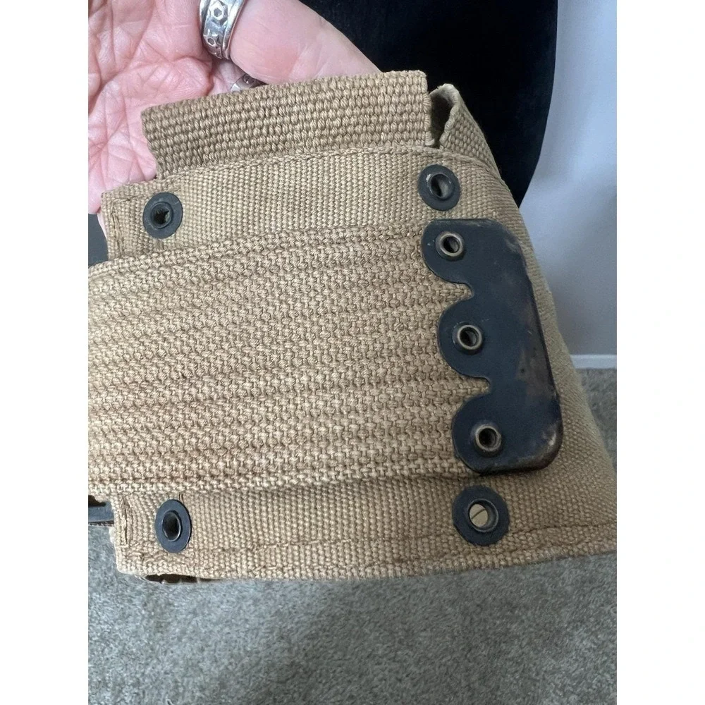 WW1 M1910 US Army 10 Pocket Cartridge Belt - AUG 1918 L.C.C. & Co.